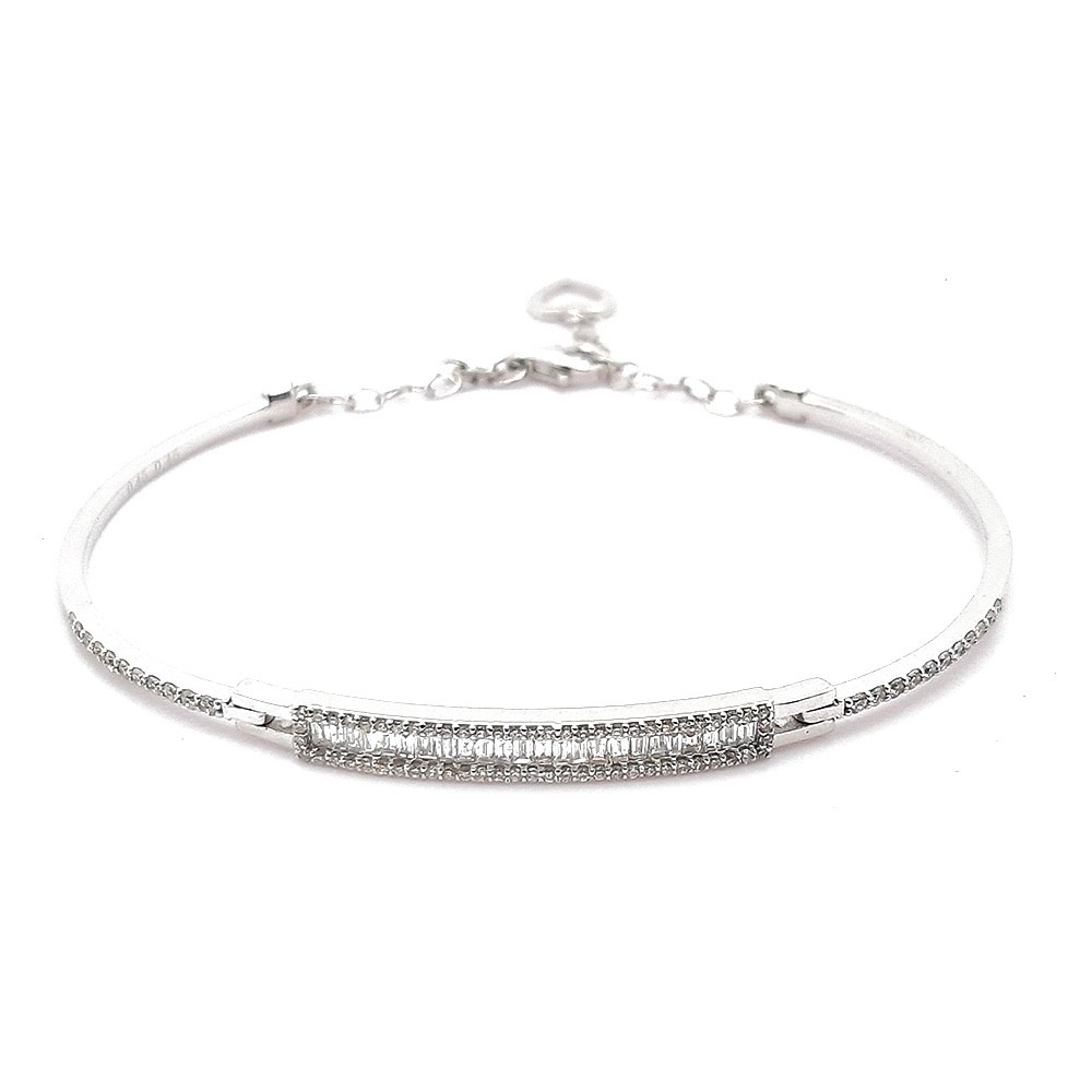 Armband, Weißgold 585 mit 0,90 ct Diamanten (P000188)