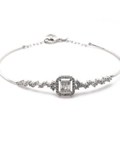 Armband Weißgold 585 mit 1,18 ct Diamanten – P000319