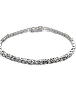 Tennisarmband Weißgold 750 mit 3,57 ct Diamanten – FP000053