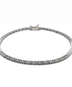 Tennisarmband Weißgold 585 mit 1,04 ct Diamanten – P000456