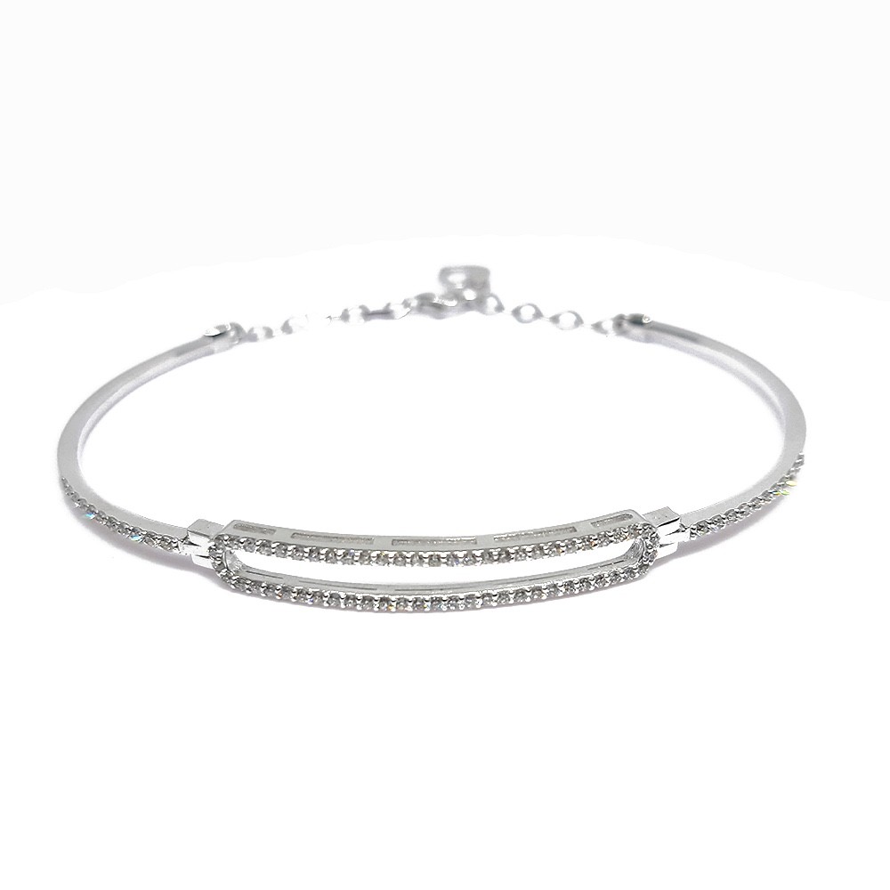 Armband, Weißgold 585 mit 0,63 ct Diamanten (P000362)