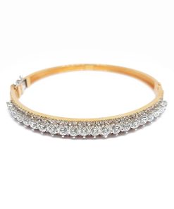 Armreif Gelbgold 750 mit 3,24 ct Diamanten – FP00062