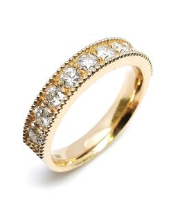 Verlobungsring Gelbgold 585 mit 0,90 ct Diamanten – V000043