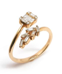 Damenring Gelbgold 585 mit 0,25 ct Diamanten – V000116