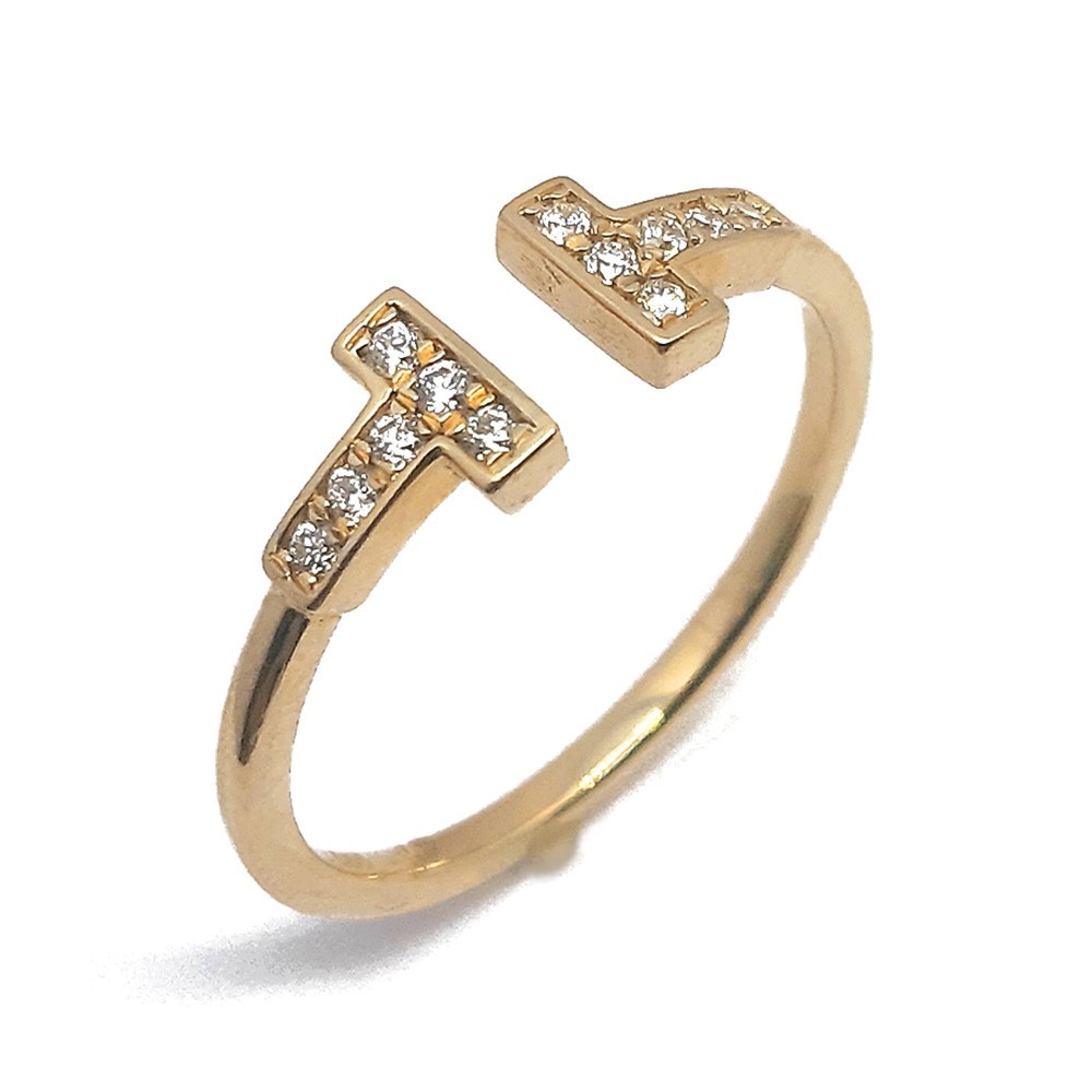 Damenring, Gelbgold 585 mit 0,12 ct Diamanten (V000023)