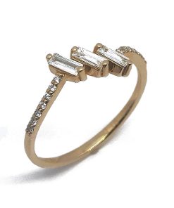 Damenring Gelbgold 585 mit 0,25 ct Diamanten – V000108