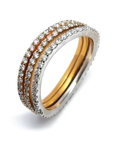 Damenring Gelbgold 750 mit 1,50 ct Diamanten – FP00055