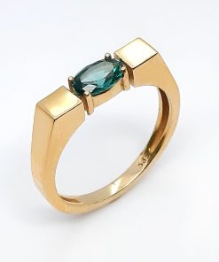 Damenring Gelbgold 585 mit Zirkonia – A000590