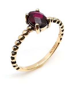 Damenring Gelbgold 585 mit Zirkonia – A000580