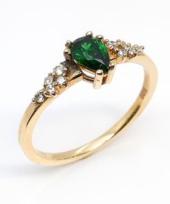 Damenring Gelbgold 585 mit Zirkonia – A001944
