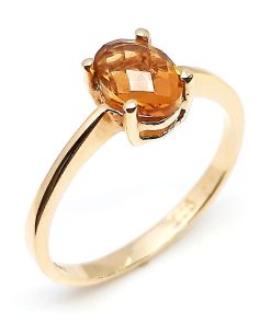 Damenring Gelbgold 585 mit Zirkonia – A000579